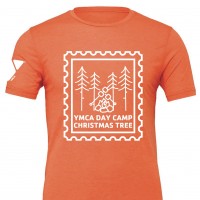 Camp Christmas Tree Big Stamp Volunteer Tees