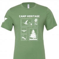 Camp Heritage Nature Stamps Tees