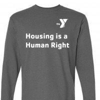 Housing is a Human Right Outreach Team Member Long Sleeve - 2400