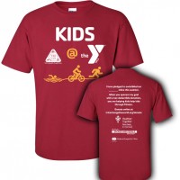 Kids Tri, Hudson Pledged - Gildan Cardinal Red