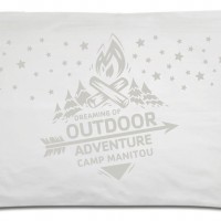 Camp Manitou Outdoor Adventure Pillow