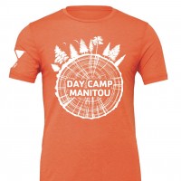 Camp Manitou Tree Stump Volunteer Tees