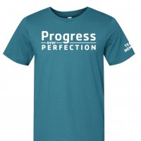Progress Over Perfection Team Member - Bella + Canvas 3001 Marine