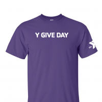 YOUTH Give Day Y - Gildan 2000B Purple