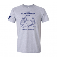 Camp Warren Tent - Gildan 64000 Sports Grey