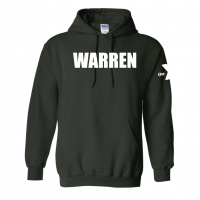 Warren Throwback Hoodie - Gildan 18500/18500B Forest