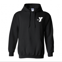 Y University Hoodie - Gildan 18500 Black