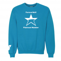 ADULT ForeverWell Platinum Member Sweatshirt - Gildan 18000 Sapphire