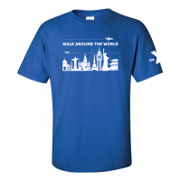 ADULT River Valley Walk Around the World - Gildan 2000 Royal