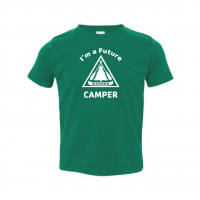 Warren Future Camper Toddler Tee - Rabbit Skins 3321 Kelly
