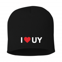 Y University I Heart UY Beanie - Sportsman SP08 Black