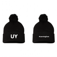 Y University #LearningZone Pom Beanie - Sportsman SP15 Black