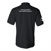 Y University Learning Zone Polo - Gildan 8800 Black