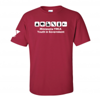 ADULT Minnesota YMCA YIG Icons - Gildan 2000 Cardinal Red