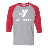 ADULT Y Achievers JC Penny Communities Foundation - Gildan 5700 Sports Grey/Red