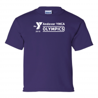 YOUTH Andover Olympics 2019 - Gildan 2000B Purple