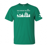 ADULT Walk Around the World 2019 - Gildan 2000 Kelly Green