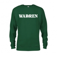 Camp Warren Retro Crewneck - Delta Apparel 99100 Forest