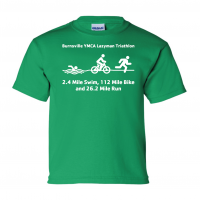 YOUTH Burnsville Lazy Man Tri 2019 - Gildan 2000B Irish Green