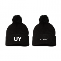 Y University Chillin' Pom Beanie - Sportsman SP15