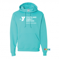 Y Youth and Family Services Board Member BLM Pride Hoodie - JERZEES 996MR