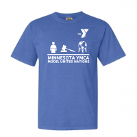 ADULT Model UN YIG Icons - Comfort Colors 1717 Flo Blue