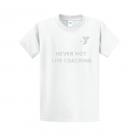 Never Not Life Coaching Tee Tie Dye - PC61 White