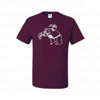 Beacons Teddy Jerseys with Numbers - JERZEES 29MR Maroon