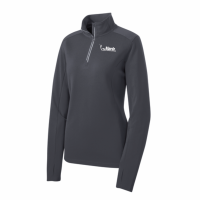 The Marsh 1/4 Zip Ladies Pullover - LST860 Iron