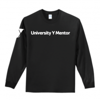 University Y Mentor Inclusion Long Sleeve Tee - PC61LS Black