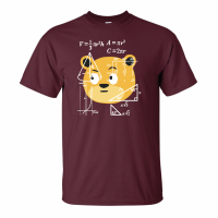 Roosevelt Math Team 23 - SS Tee Maroon