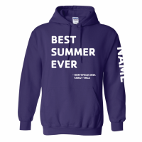 Northfield Area Camp Staff Hoodie with Name - 18500 Purple