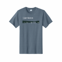 Warren Lake Tee - PC61 Stonewashed Blue