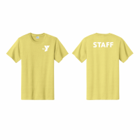 Flag Football Staff Tee - PC61 Yellow