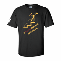 Y Rising College Achievers Tee - Gildan 2000 Black
