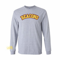 Beacons Collegiate Logo - Sports Grey Long Sleeve