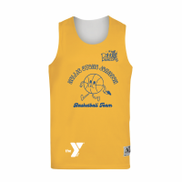 Nellie Stone Johnson Basketball Team - Gold/White Reversible Jersey