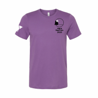 DayCroix Logo Volunteer Tee 2025 - Bella + Canvas 3001 Royal Purple