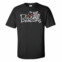 Beacons 2 Color Logo - Black T-Shirt
