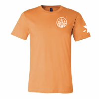 Gathering Pines Compass Volunteer 2025 - Bella + Canvas 3001 Burnt Orange