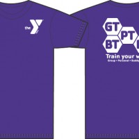YOUTH YMCA February Blitz / Train Your Way - Gildan 2000B Purple