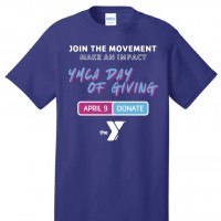 Y Day of Giving Purple Tee