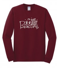 Beacons Full Front - Adult Gildan 5400 Cardinal Red