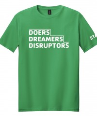 Doers Dreamers Disrupters - Adult 64000 Irish Green