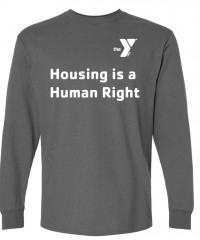 Housing is a Human Right Outreach Team Member Long Sleeve - 2400