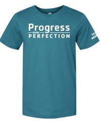 Progress Over Perfection Team Member - Bella + Canvas 3001 Marine