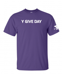 YOUTH Give Day Y - Gildan 2000B Purple