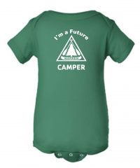 Warren Future Camper Infant Onesie - Rabbit Skins 4400 Kelly