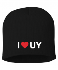 Y University I Heart UY Beanie - Sportsman SP08 Black