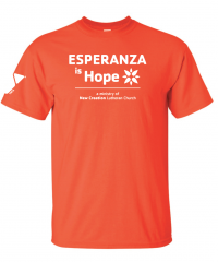 ADULT Esperanza Shirt - Gildan 2000 Orange